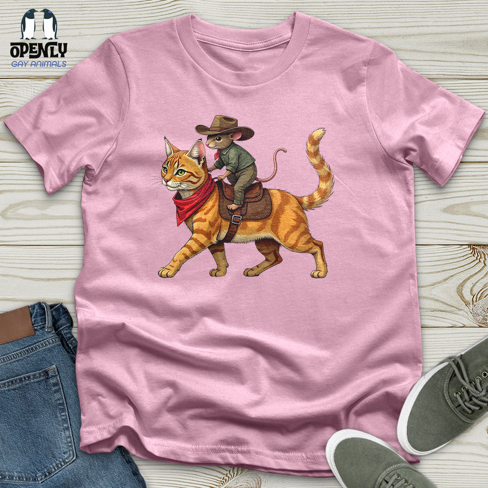 Sheriff Whiskers & the Saddle Mouse Unisex T-Shirt
