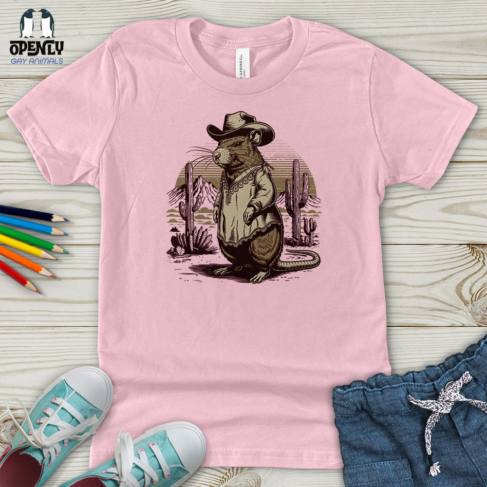 Cowboy Capybara Youth T-Shirt