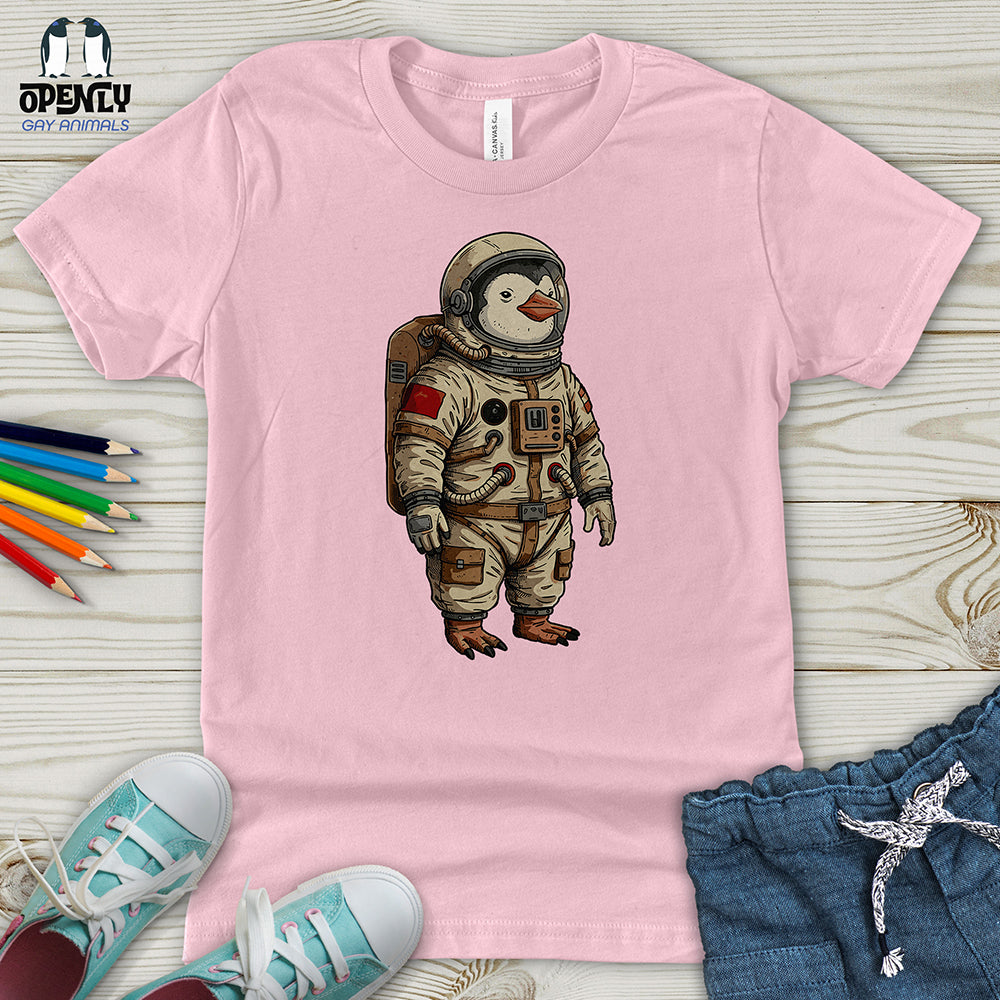 Penguin Astronaut Youth T-Shirt