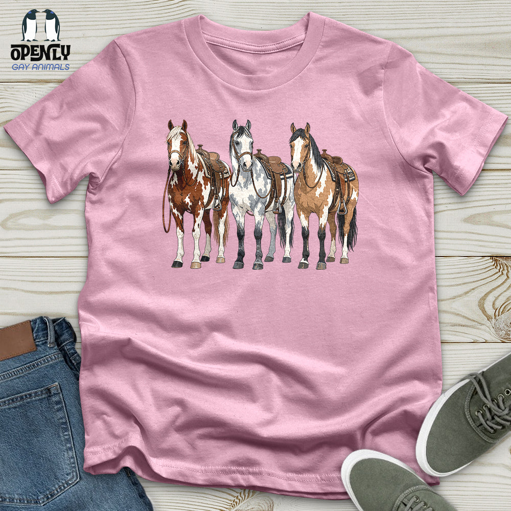 Western Horses Unisex T-Shirt