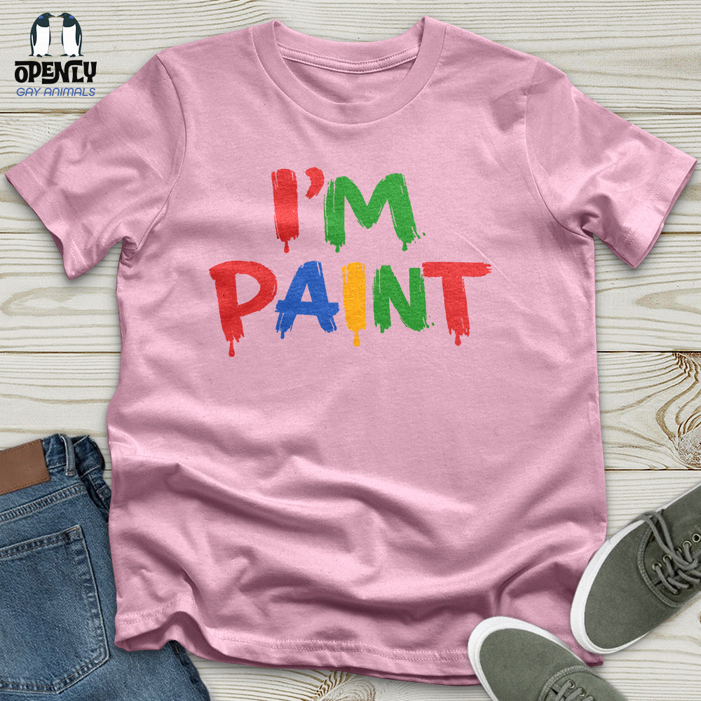 I'm Paint Female Couple T-Shirt