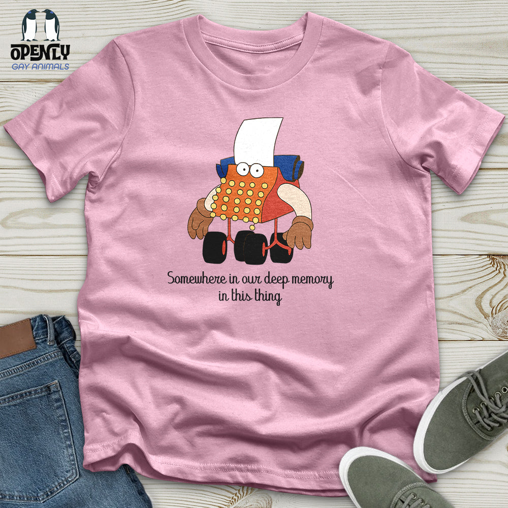 Somewhere in Our Deep Memory Unisex T-Shirt