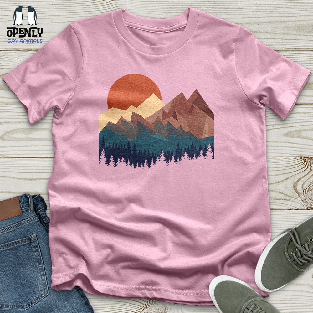 Mountain Landscape Unisex T-Shirt