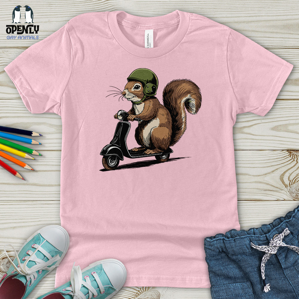 Squirrel Scoot Youth T-Shirt