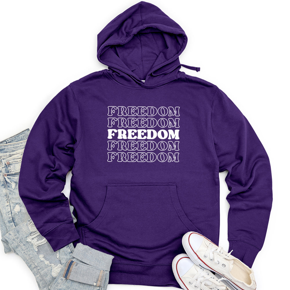 Freedom Unisex midweight hoodie