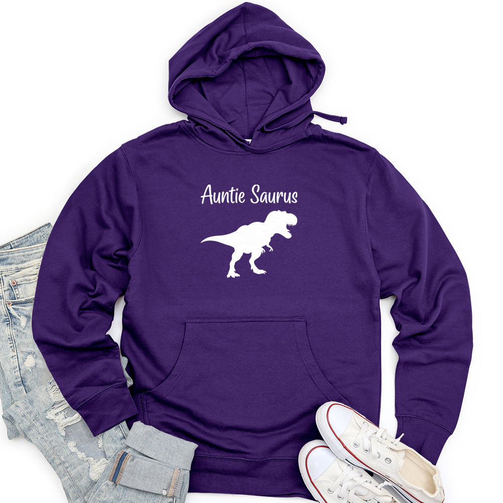 Auntie Saurus Unisex midweight hoodie