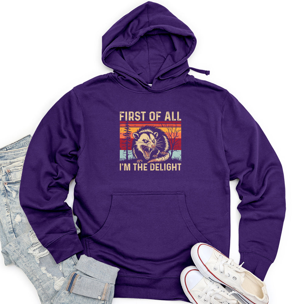 I'm the Delight Unisex Midweight Hoodie