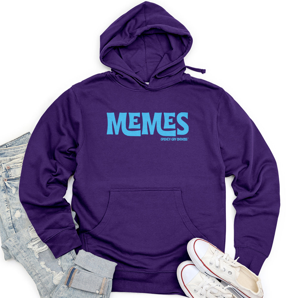 Memes -Blue TM Unisex Midweight Hoodie