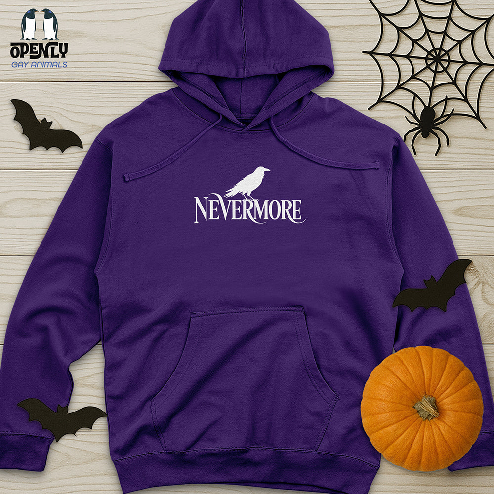 Nevermore Unisex midweight hoodie
