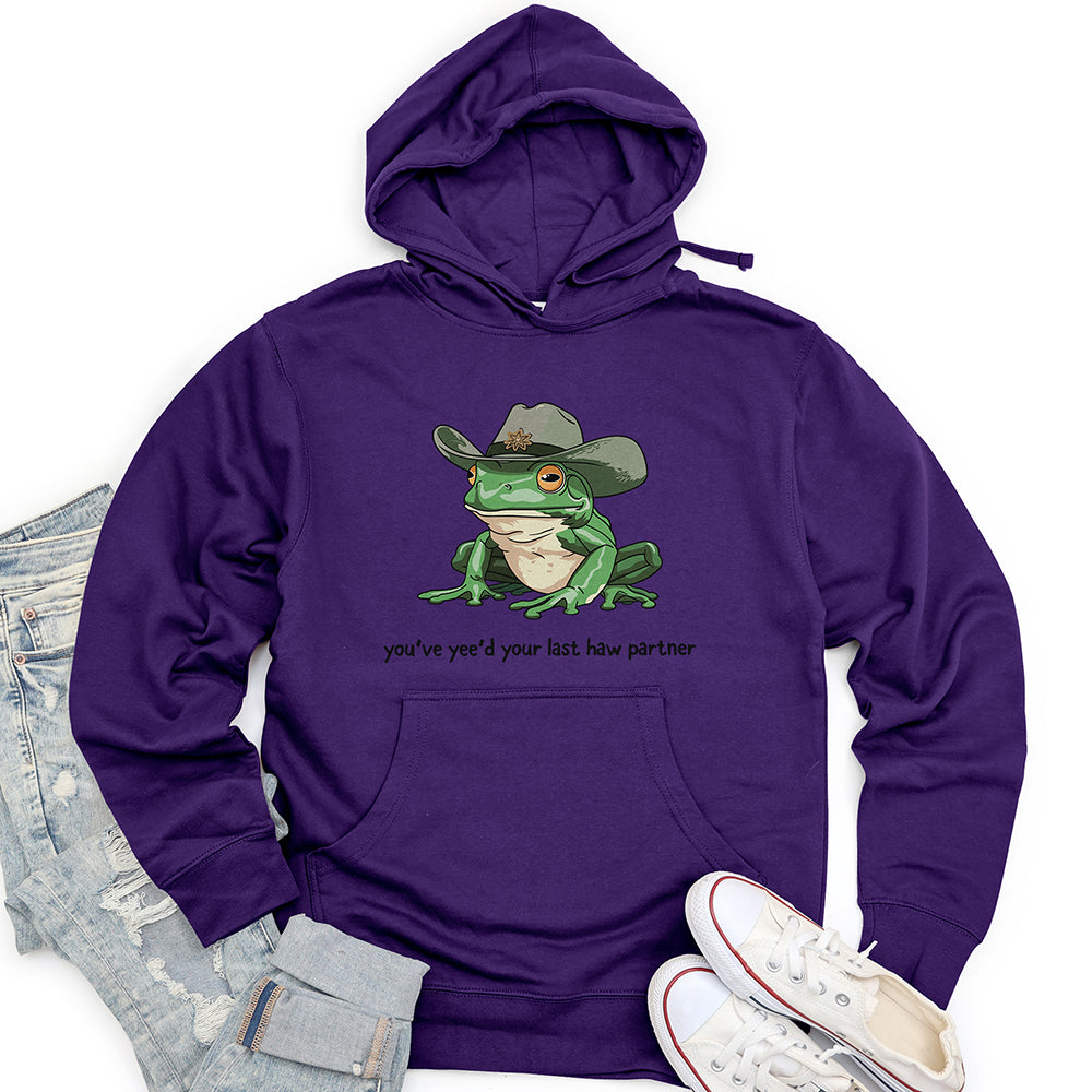 You Just Yee'd Your Last Haw Unisex midweight hoodie