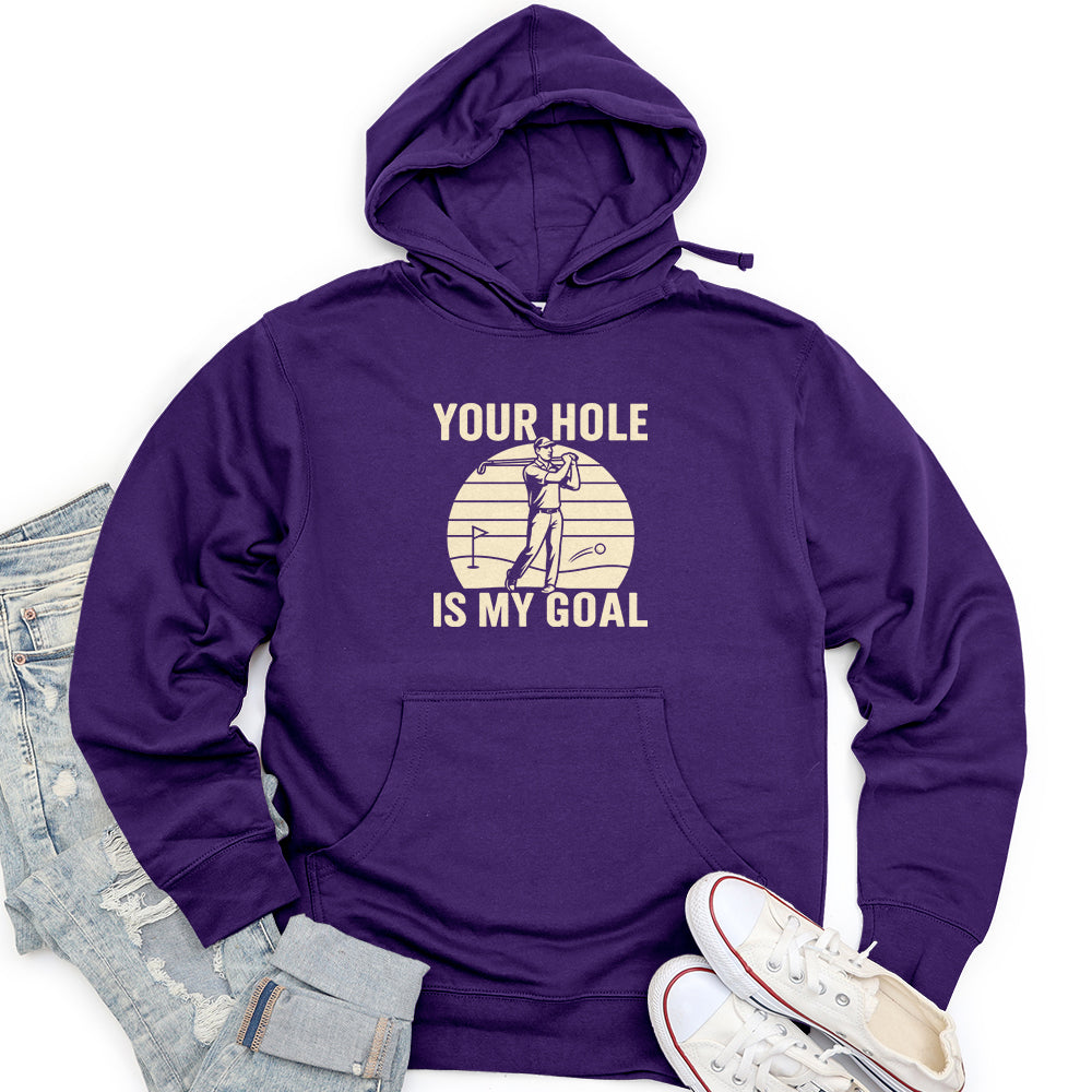 Your Hole Is My Goal Unisex midweight hoodie