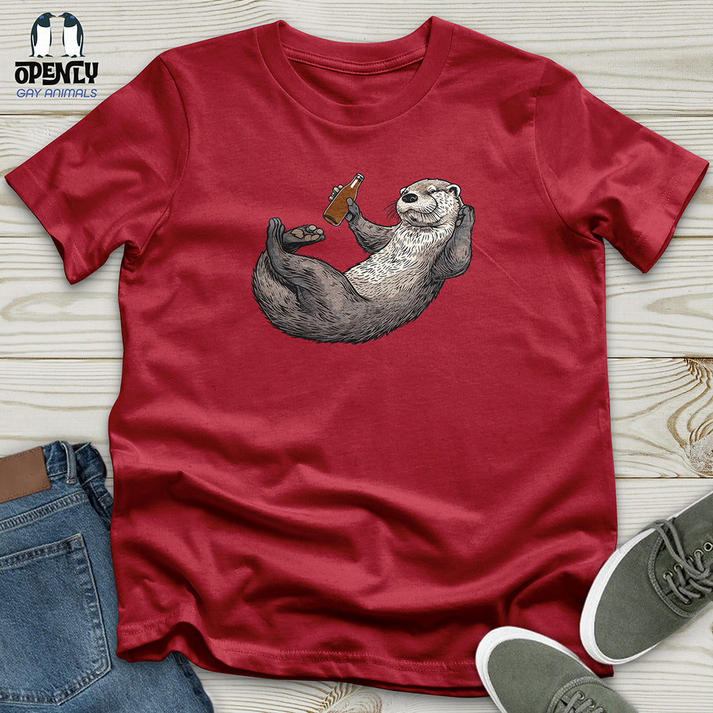 Otter Relaxation Unisex t-shirt