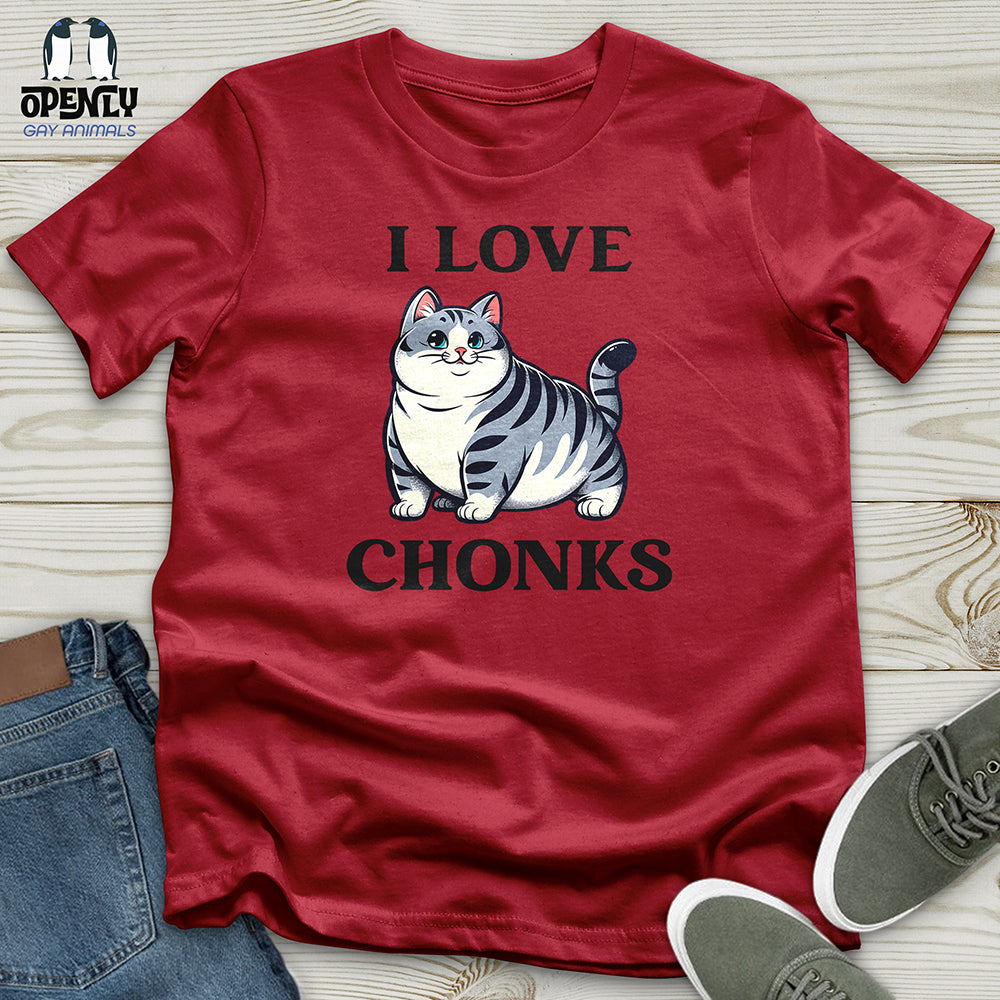 I Love Chonks Unisex t-shirt