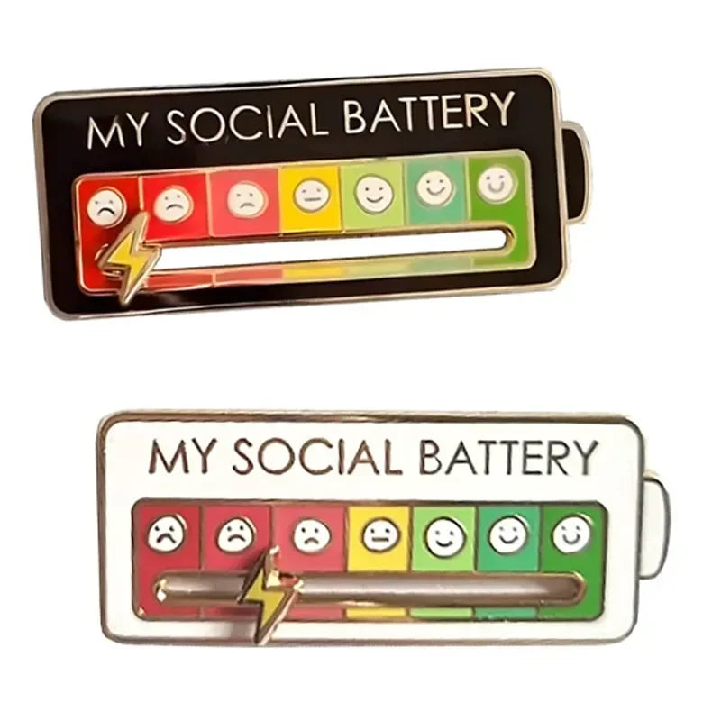 My Social Battery Badge