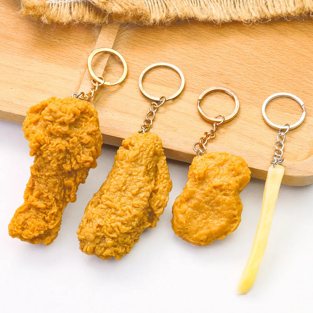 Fried Chicken Keychain