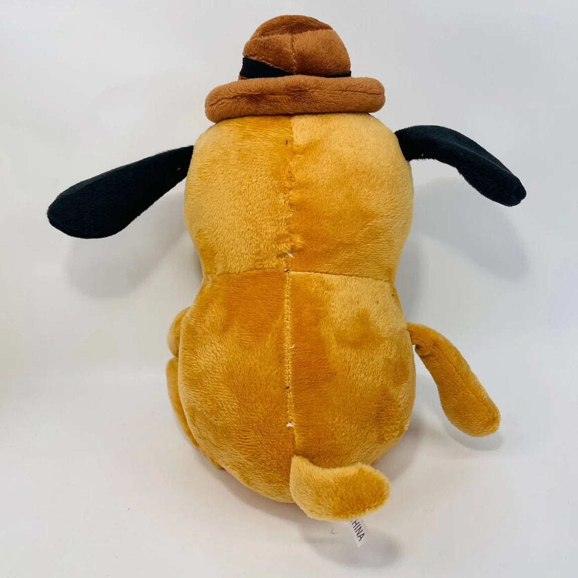 25cm This Is Fine Meme Coffee Dog Plush Toy