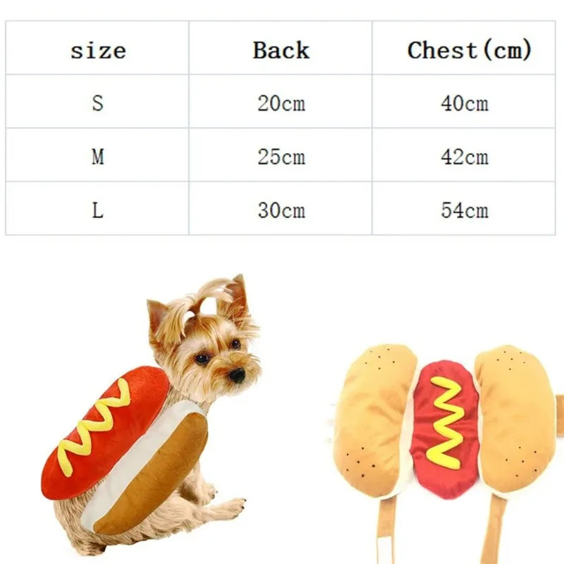 Halloween Hot Dog, Dog Costume