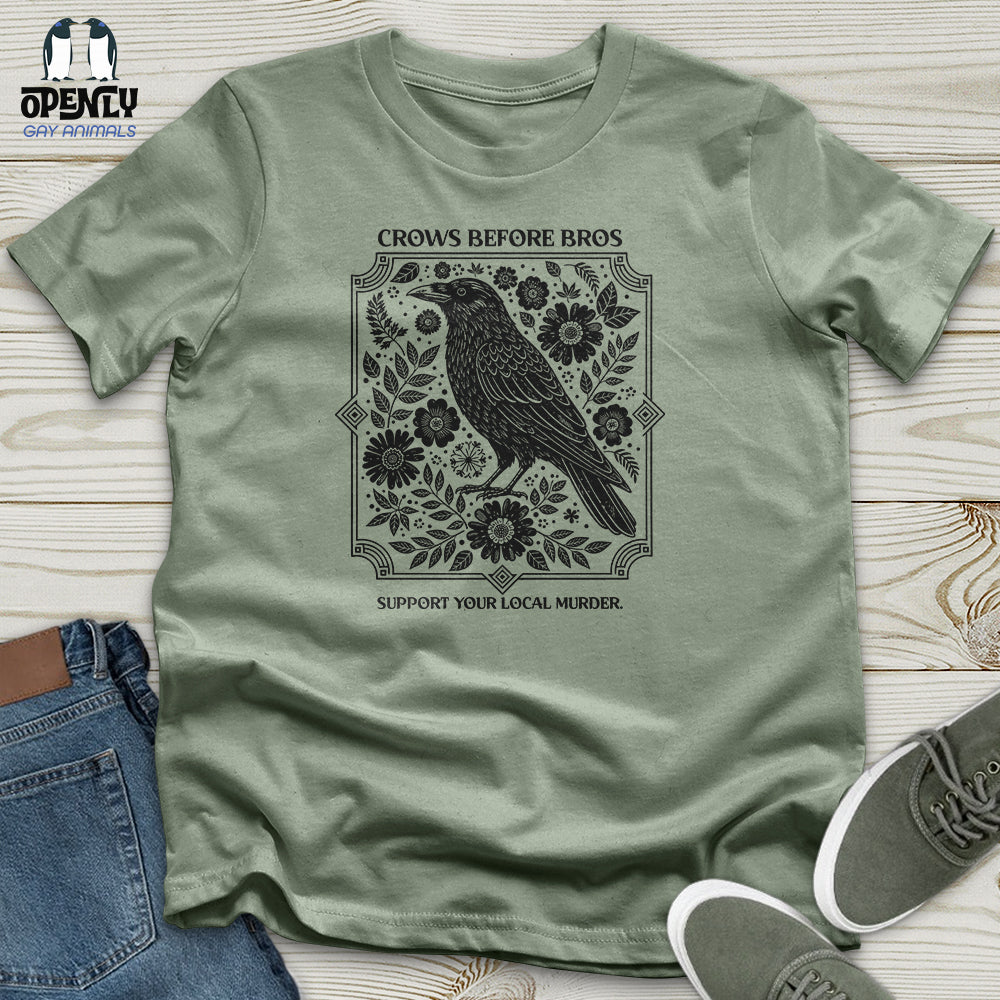 Crows Before Bros Unisex T-Shirt
