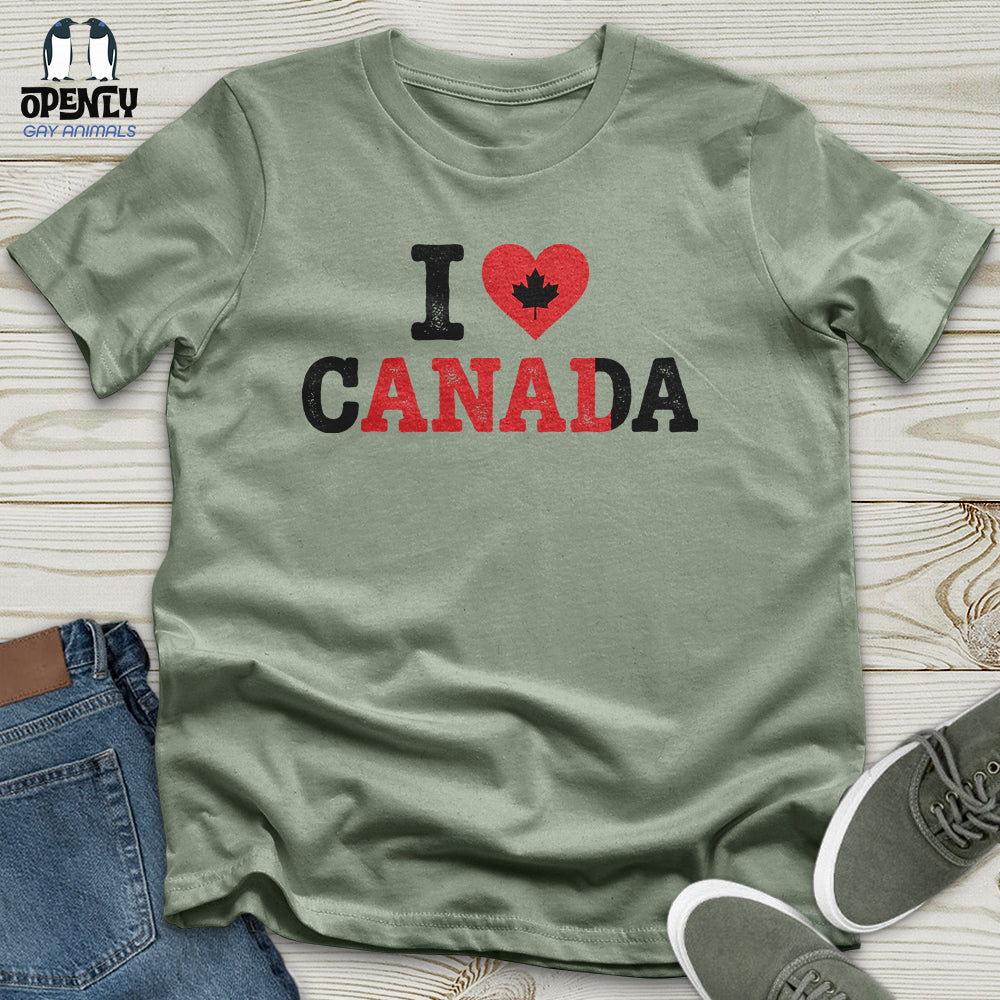 I Love Canada Unisex T-Shirt