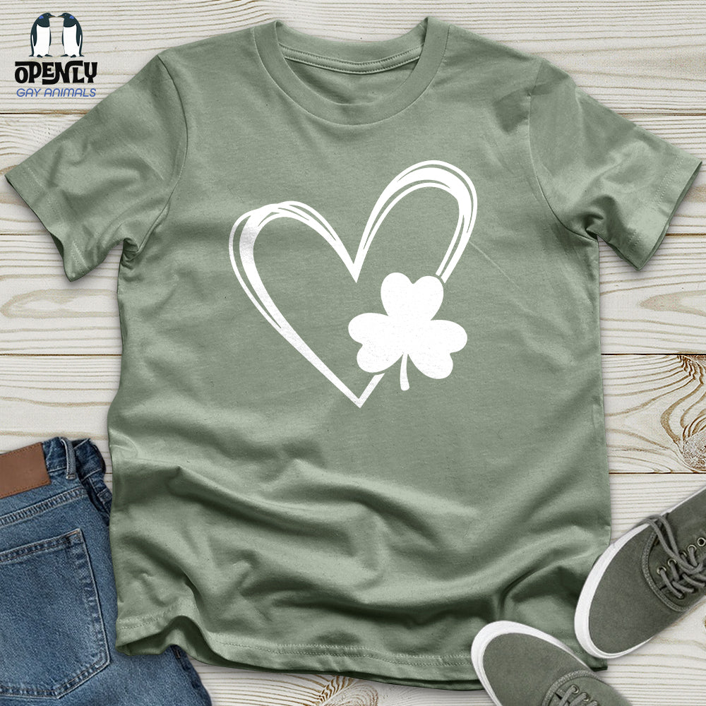 Shamrock Heart Unisex T-Shirt