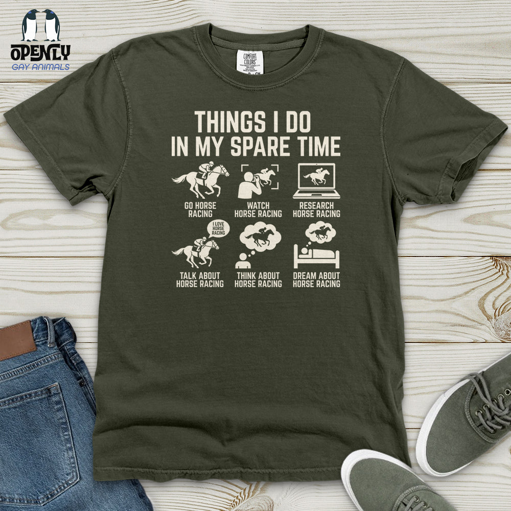 Things I Do In My Spare Time Heavy Cotton Comfort Colors Tee