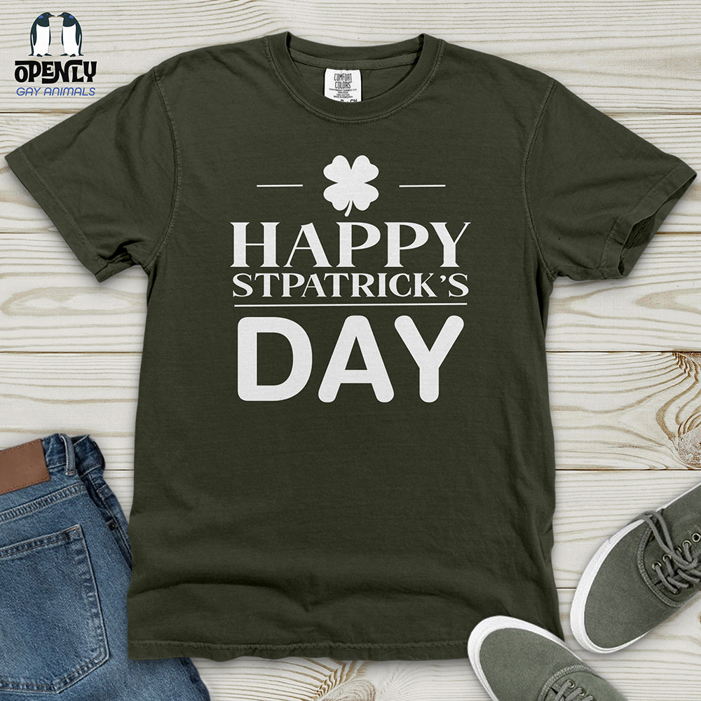Happy Stpatrick's Day Heavy Cotton Comfort Colors Tee