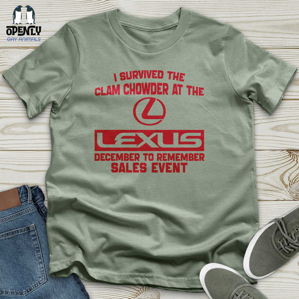 I Survived the Clam Unisex T-Shirt