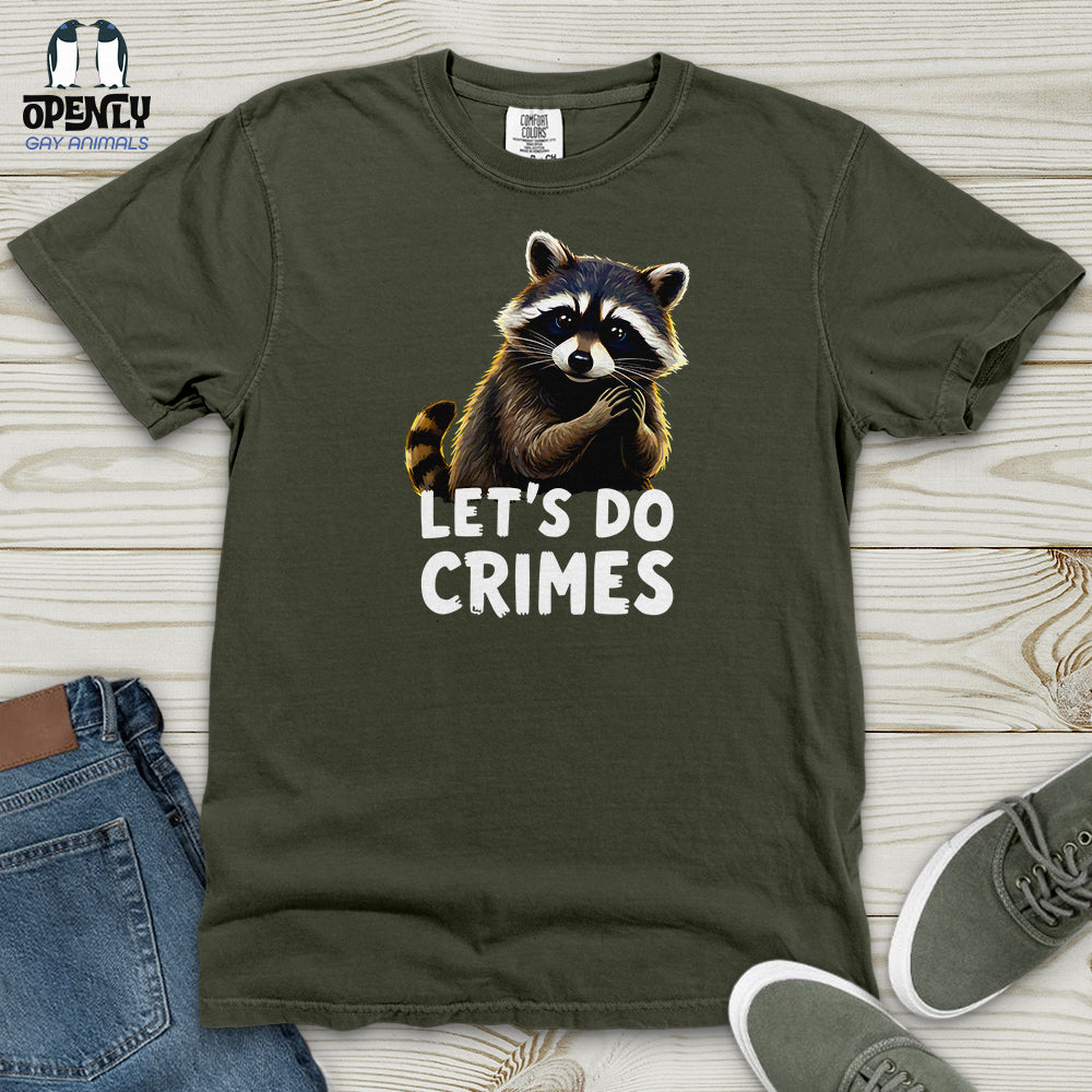Let's Do Crimes 3 Heavy Cotton Comfort Colors Tee