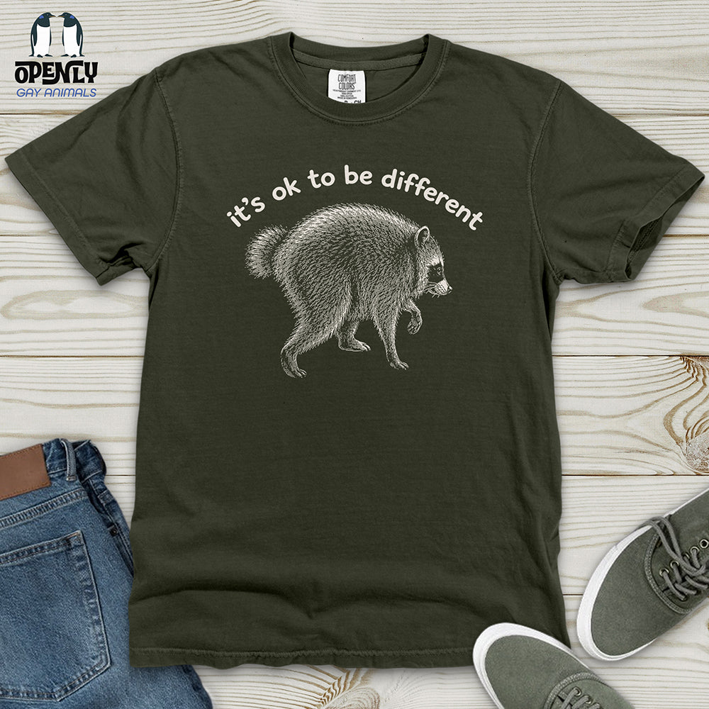 It's Ok to Be Different Heavy Cotton Comfort Colors Tee