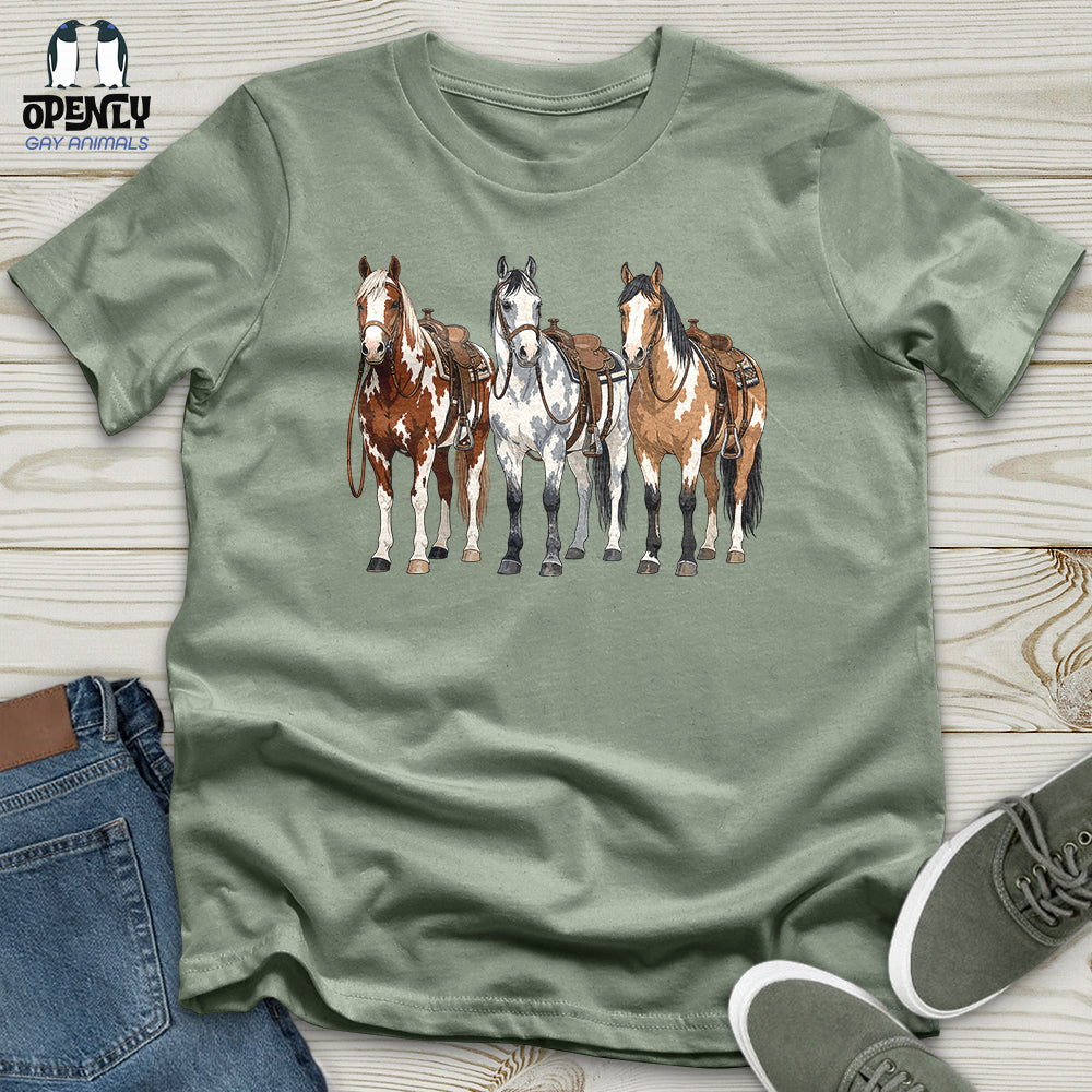 Western Horses Unisex T-Shirt