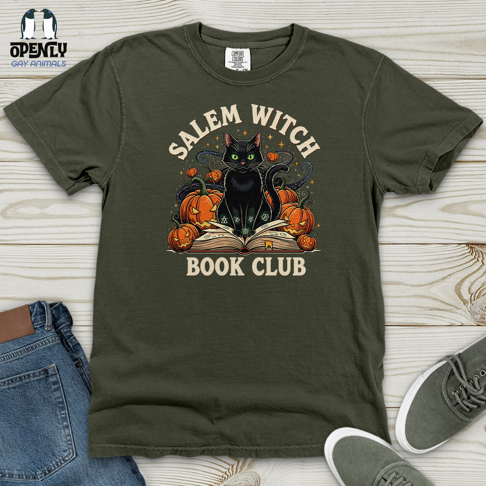Salem Witch Book Club Heavy Cotton Comfort Colors Tee