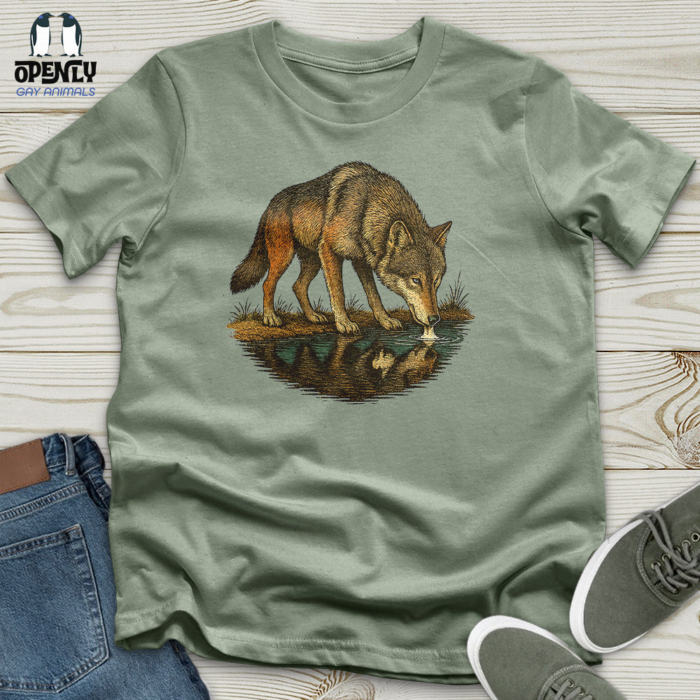 Wolf Reflection Unisex T-Shirt
