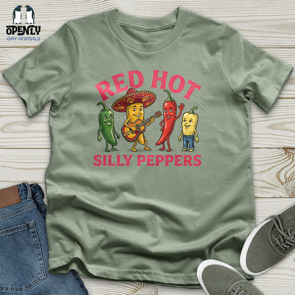 Red Hot Silly Peppers Unisex T-Shirt