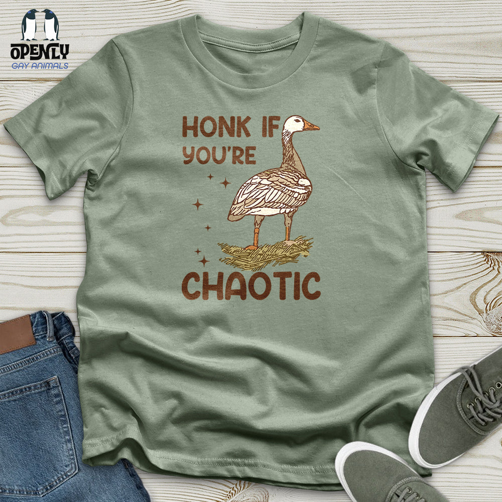 Honk If You're Chaotic Unisex T-Shirt