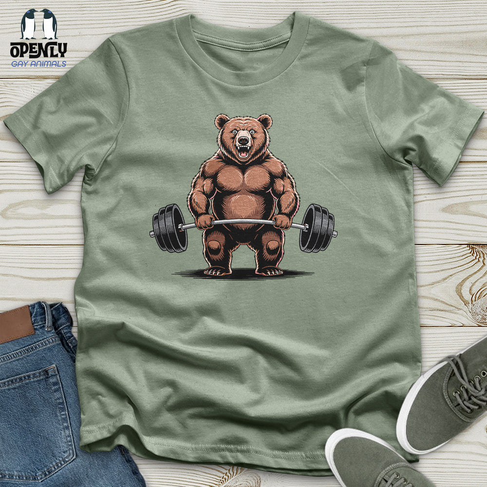 Bear Dumbbelling Unisex T-Shirt