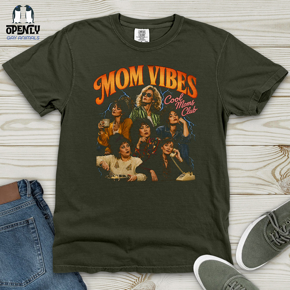 Mom Vibes Heavy Cotton Comfort Colors Tee