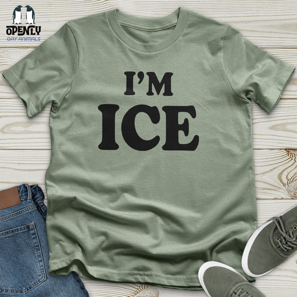 I Love Making ICE Cream Female Black Couple T-Shirt