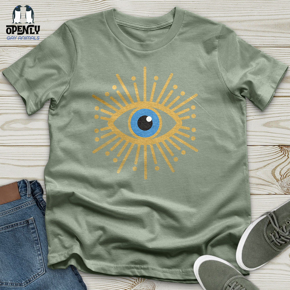 Gold Evil Eye Unisex T-Shirt