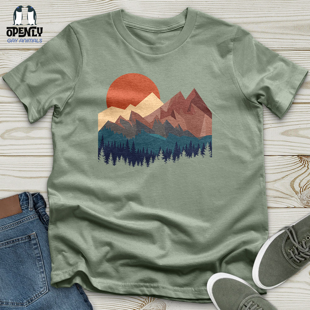 Mountain Landscape Unisex T-Shirt