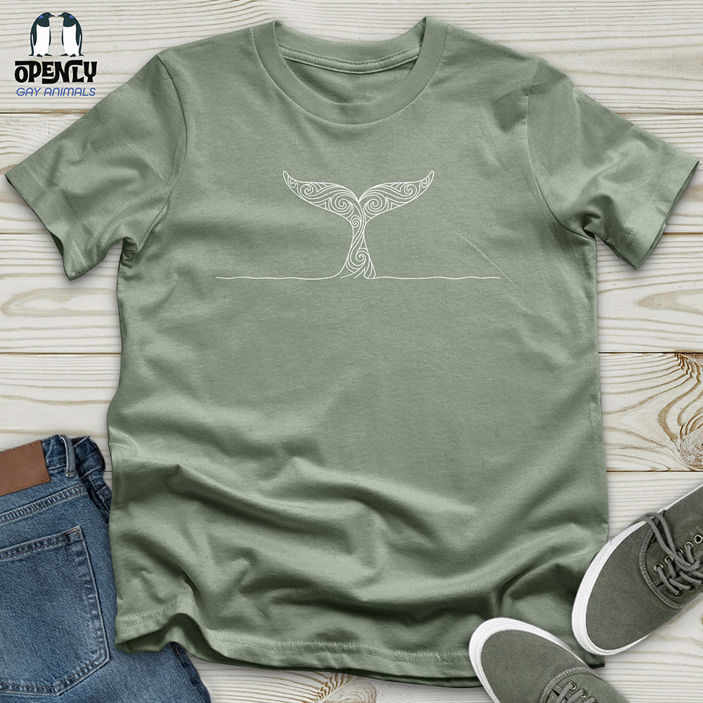 Whale Tail Unisex T-Shirt