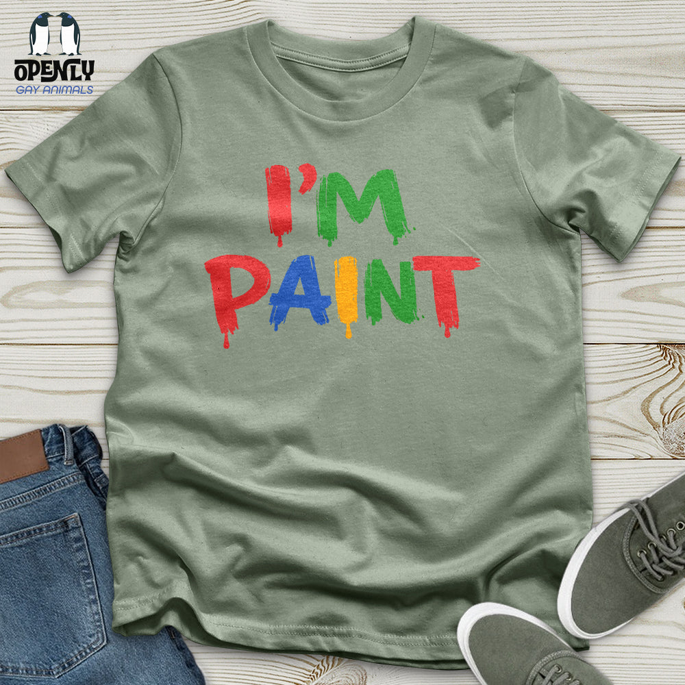 I'm Paint Female Couple T-Shirt