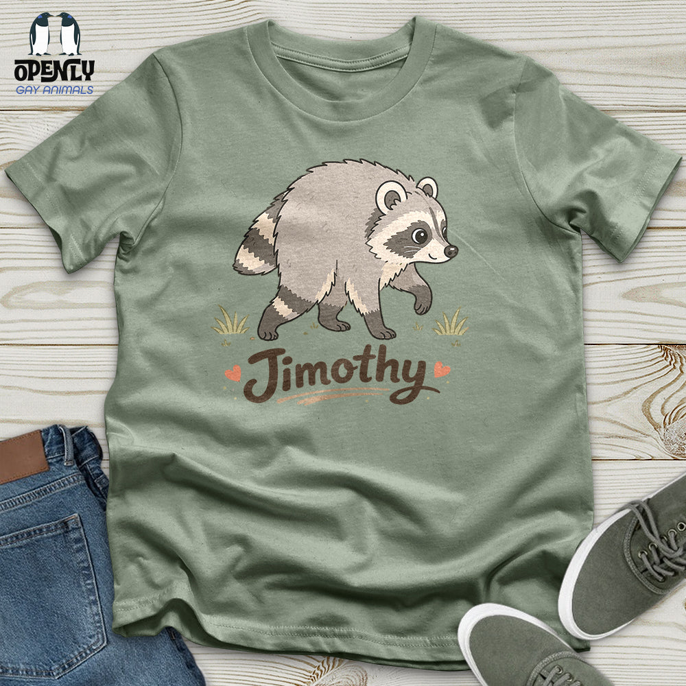 Jimothy the Lovable Raccoon Unisex T-Shirt
