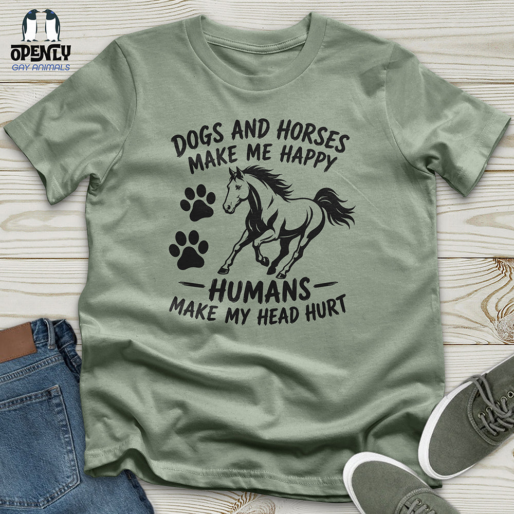 Humans Make My Head Hurt Unisex T-Shirt