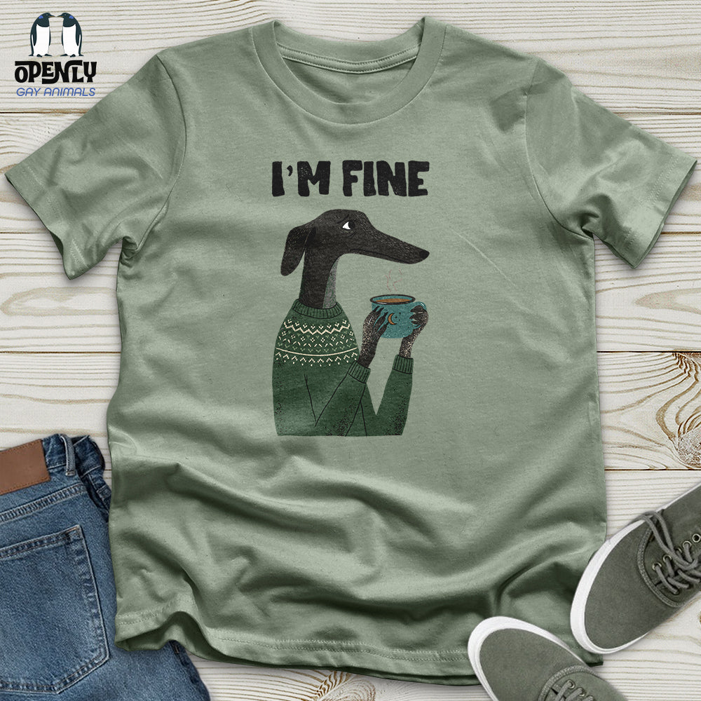 Greyhound Coffee Unisex T-Shirt