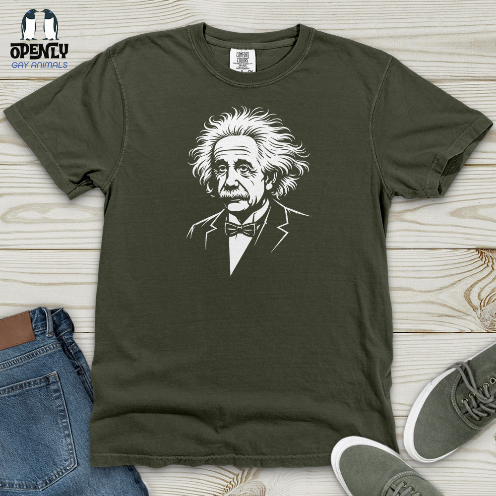 Albert Einstein Heavy Cotton Comfort Colors Tee