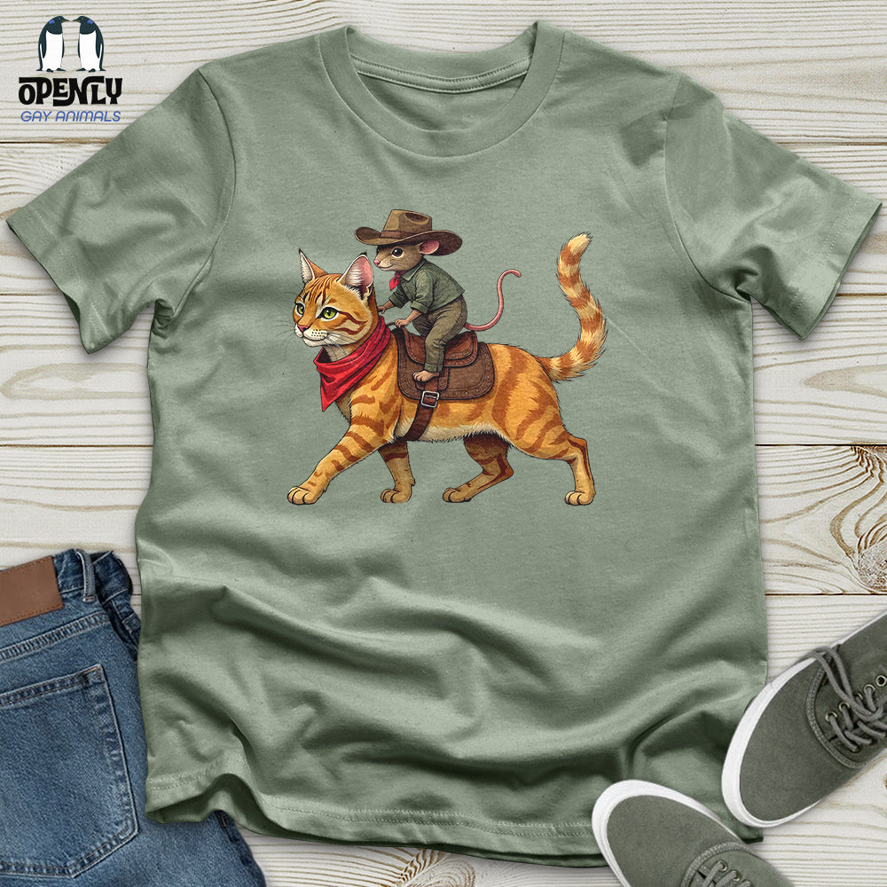 Sheriff Whiskers & the Saddle Mouse Unisex T-Shirt
