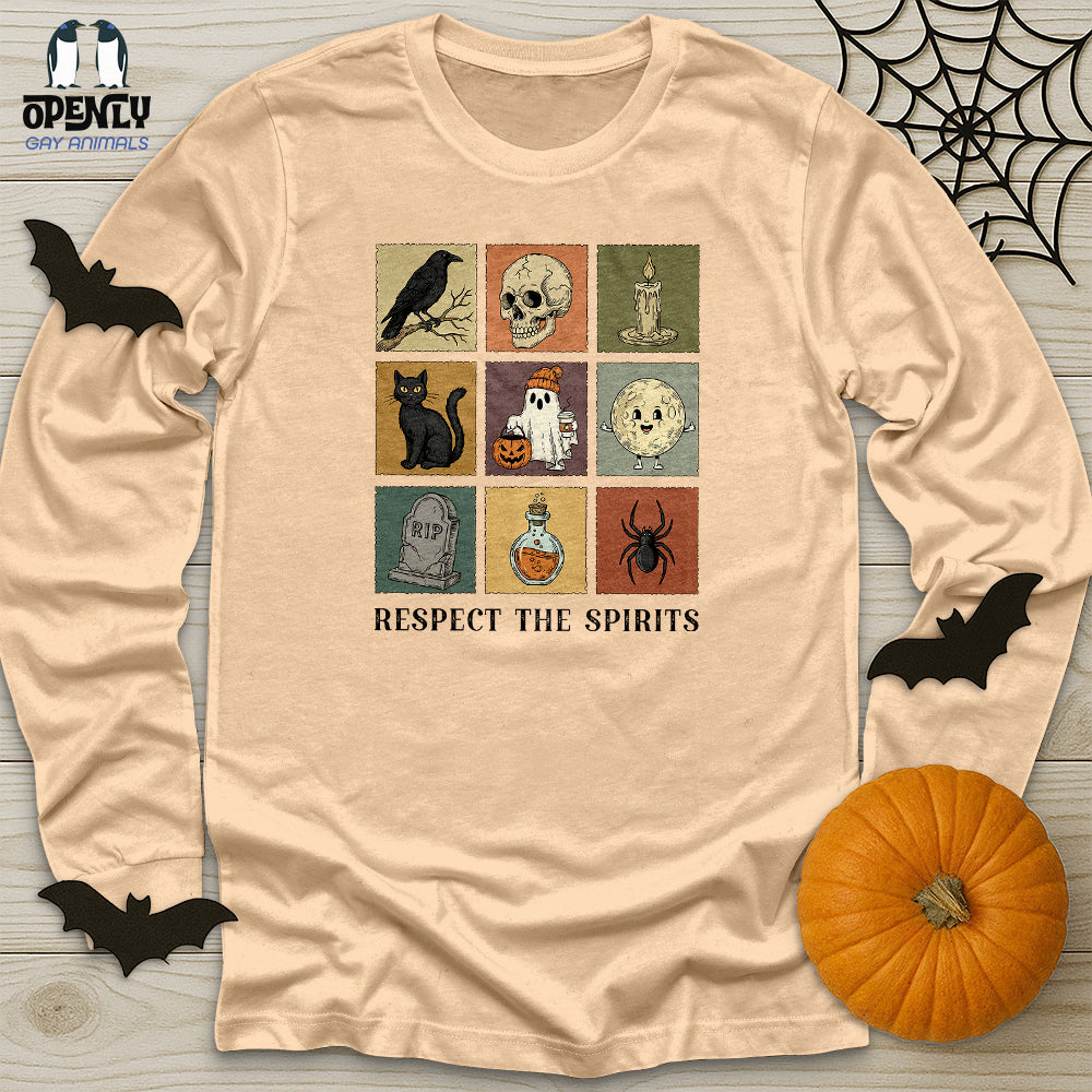 Respect the Spirits Unisex Long Sleeve Tee