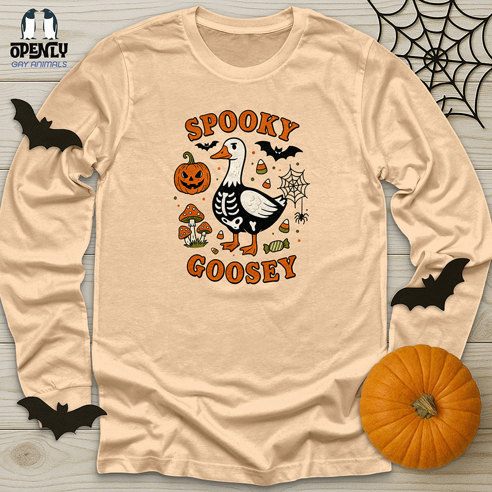 Spooky Goose Unisex Long Sleeve Tee