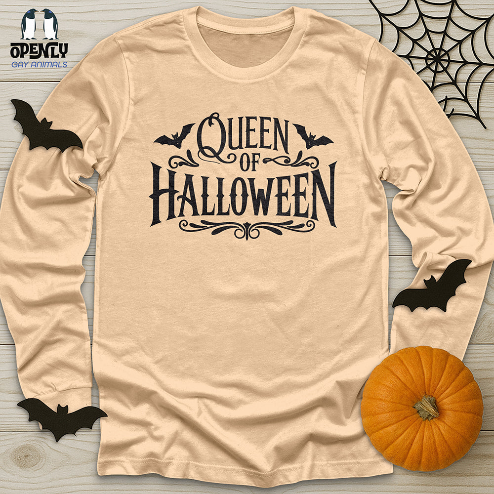 Queen Of Halloween Unisex Long Sleeve Tee