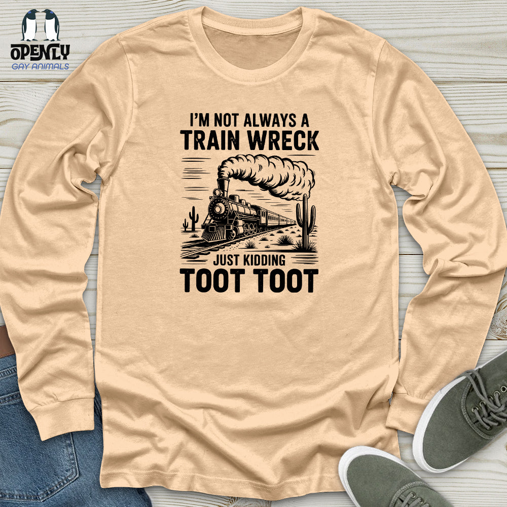 Toot Toot Express Unisex Long Sleeve Tee
